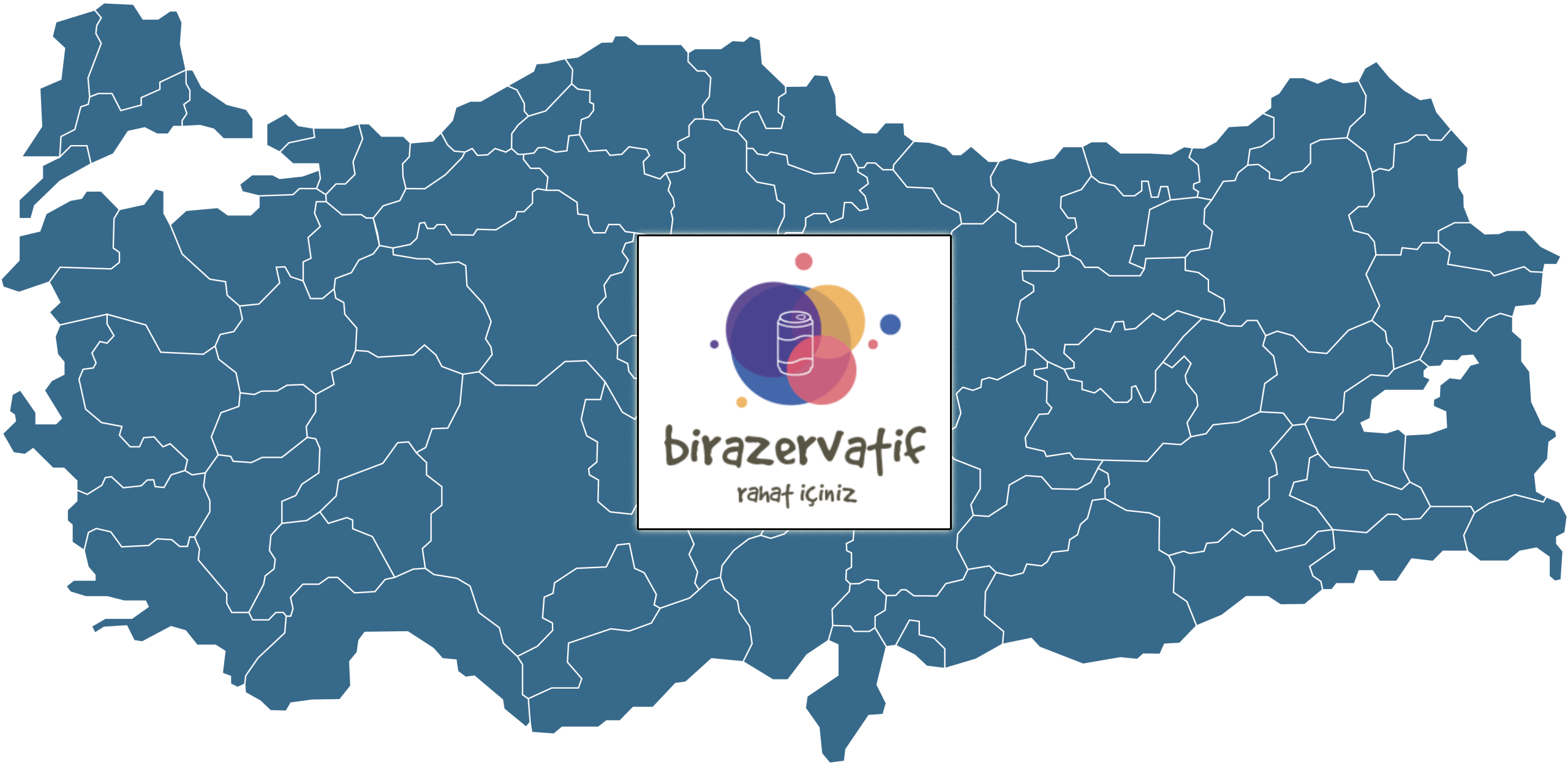 Birazervatif - Satış Noktaları Haritası
